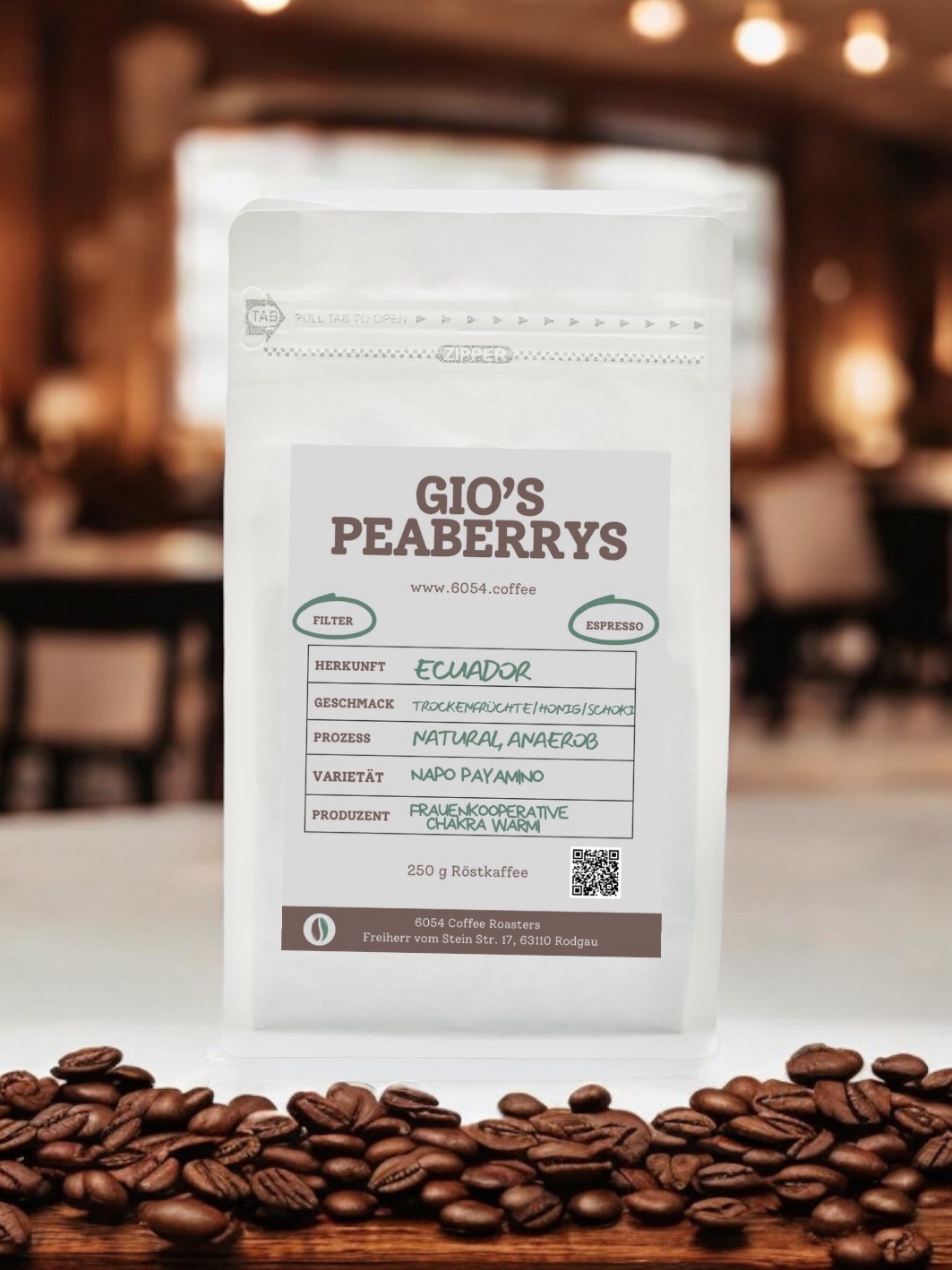 GIO´S PEABERRYS 250g